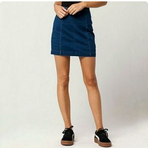 FREE PEOPLE DENIM SKIRT